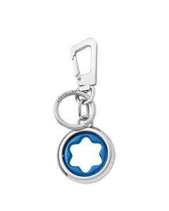 Meisterstück Spinning Emblem Key Fob Blue