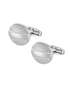 Police WITHSTAND cufflink for men steel silver 