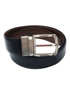 Natucci Genuine Leather Belt Black/Brown For Gents