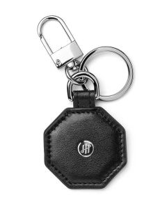 Montegrappa Signet Series Otto Key ring Leather Black