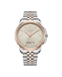Kenneth Cole New York Men Classic Watch, Silver / Rose Gold 