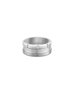 Michel Herbelin Ring For Men , Silver Size 62