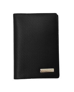 Natucci leather long wallet for men , Black 