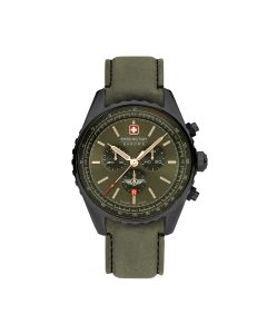 Swiss Military Afterburn Chronograph Watch Green
