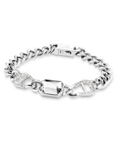 Aigner logo ladies medium bracelet silver 