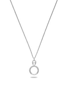 Aigner chain necklace for ladies steel silver