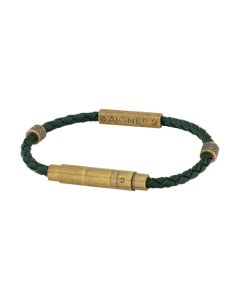 Aigner CIRO bracelet for men antique with Olive leather 