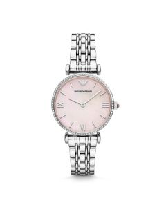 Emporio Armani Women Two-Hand Stainless Steel Watch