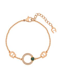 Aigner SIENNA bracelet for women steel rose gold 