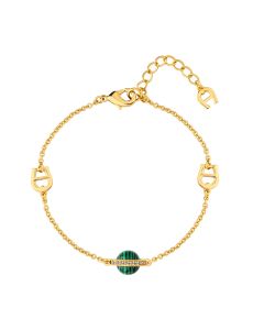 Aigner FIORELLA bracelet for women steel gold with crystal 