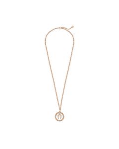Aigner LARA necklace for women rose gold with crystal 