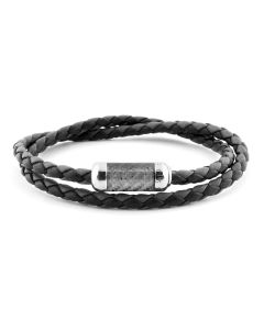Montecarlo Bracelet for men , Black / Grey