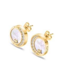 Cerruti 1881 STELLA earring for women steel gold 