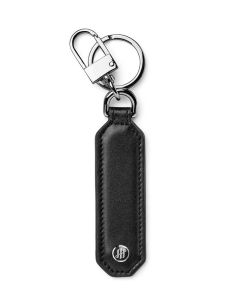 Montegrappa Signet Series Tower Key ring Leather Black