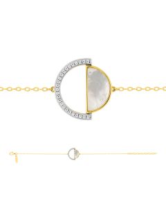 Fontenay Paris Gold Bracelet for women DSB369PZ18E