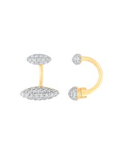 Fontenay Paris Gold-plated drop earrings - DSWA130Z