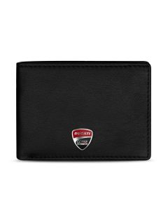 Ducati LUCCA wallet for men 8cc black leather