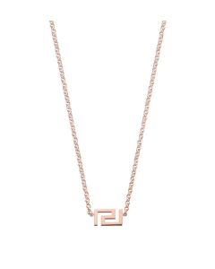 Versace Greca Necklace For Women , Rose Gold