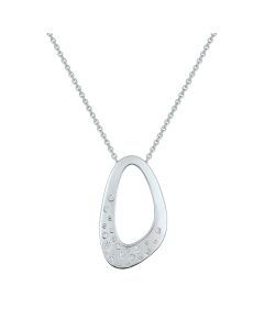Fontenay Paris Rhodium-plated necklace - FSCA102Z40E