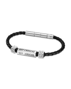Guy Laroche Jean bracelet for men black