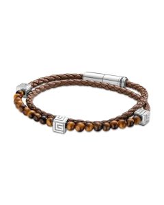 Guy Laroche Victor bracelet for men brown 