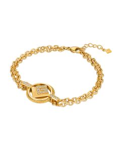 Guy Laroche Camille bracelet for women, Gold