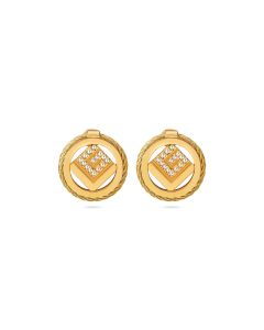 Guy Laroche Camille earrings for women, Gold