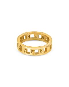 Guy Laroche Audrey ring for women, Gold size 52