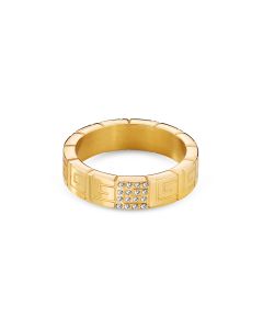 Guy Laroche Audrey ring for women, Gold size 52 