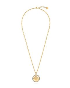 Guy Laroche Camille necklace for women golden