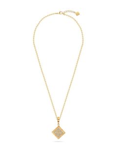 Guy Laroche Vivienne necklace for women gold with crystal