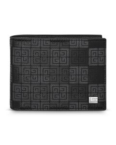 Guy Laroche Gabriel wallet for men black , grey leather 