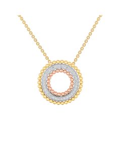 Fontenay Paris Gold / Pink Necklace for women GSCL74Z45E