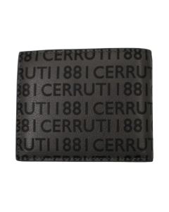 Cerruti 1881 men leather wallet 8cc grey 