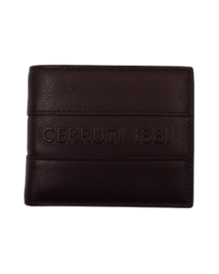 Cerruti 1881 VASCO gent wallet 8cc brown leather 