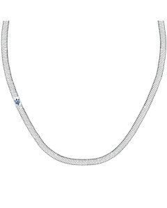 Maserati Necklace For Men Stainless Steel Silver