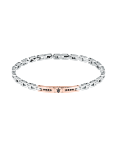 Maserati gent bracelet stainless steel with rose gold 