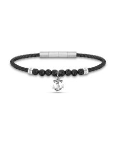 Cerruti 1881 KISMET bracelet for men black 