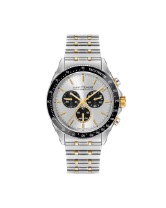 Saint Honore Men's Chronograph Watch - Silver Dial