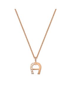 Aigner NICOLE necklace for women steel rose gold 