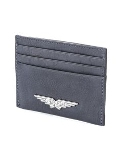 Police SPIKE card case for men leather blue 6cc