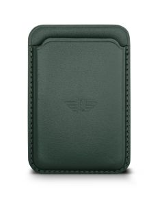 Police ANTIQ card holder for men with green leather