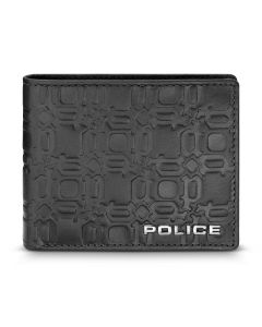 Police DARIO men wallet 8cc with black leather
