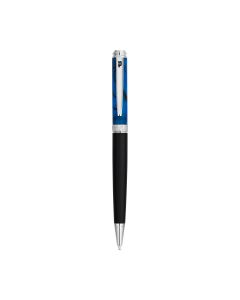 Police MISTRAL ballpoint pen for men blue , Black