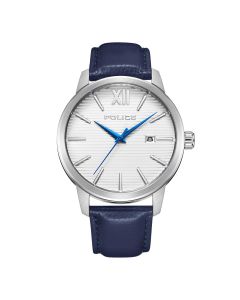 Police Bedum watch for men blue leather 