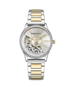 Kenneth Cole Women Automatic Watch Gold With Silver 