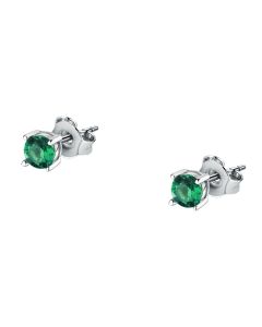 Morellato TESORI ladies earring with green crystal