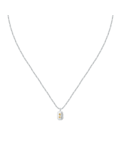 Morellato gent necklace steel silver , golden size 45