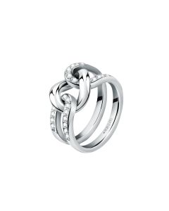 Morellato Unica Ring For Women Silver Size 14