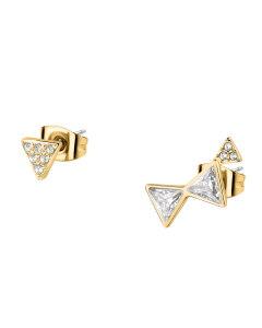 Morellato Trilliant earring for women gold with crystal